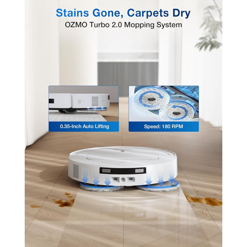 Робот-пилосос ECOVACS Deebot T50 Omni White