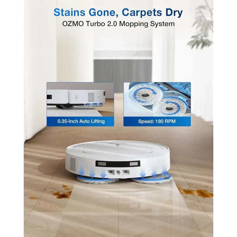 Робот-пилосос ECOVACS Deebot T50 Omni White
