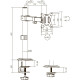 Кронштейн BRATECK LDT66-C011