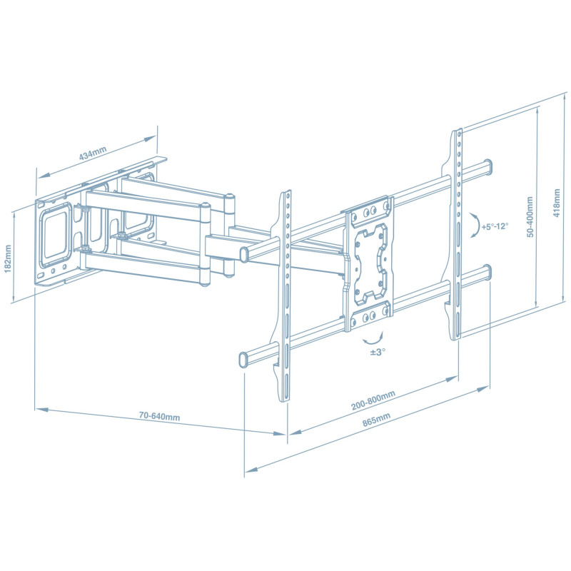 Кронштейн Walfix  R-614B
