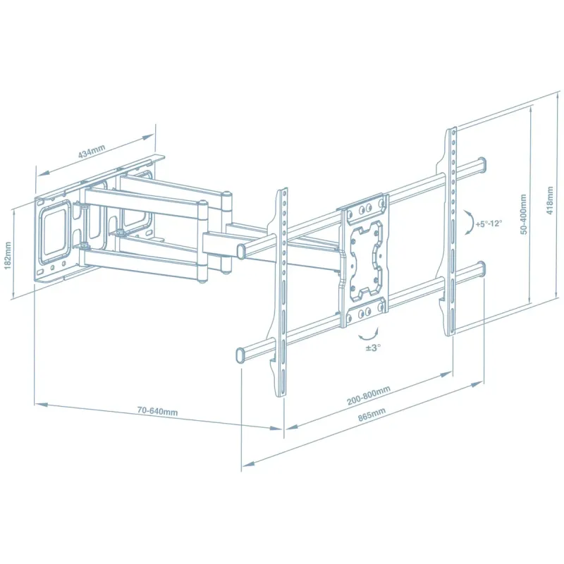 Кронштейн Walfix  R-614B
