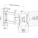 Кронштейн SATELIT 19-42PIVOT200A