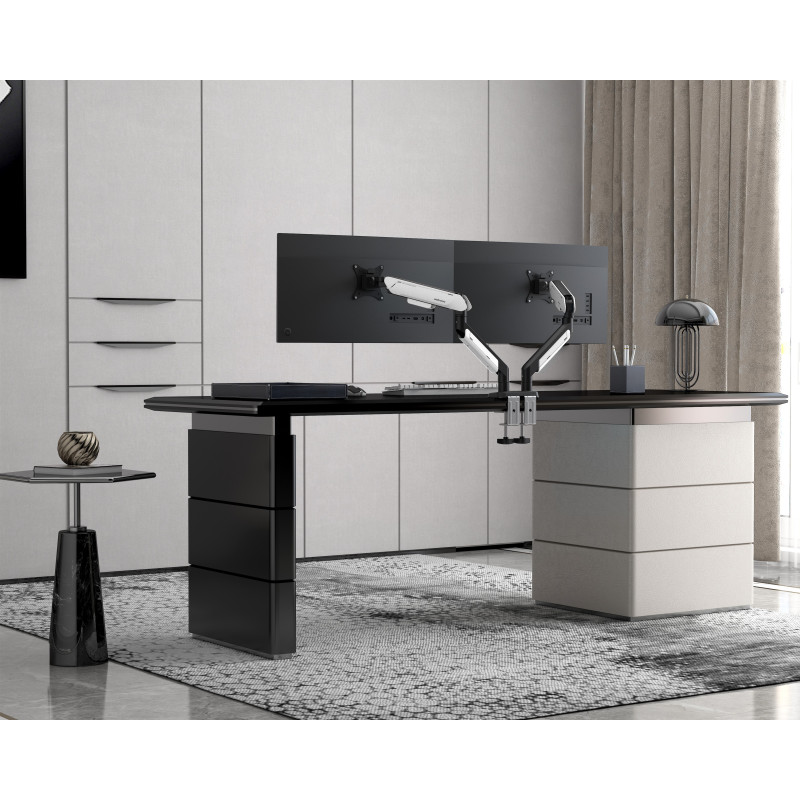 Кронштейн Anda Seat Stealth PRO II Duo 17''-42'' Black & White (AD-W-A9-2S-BW)