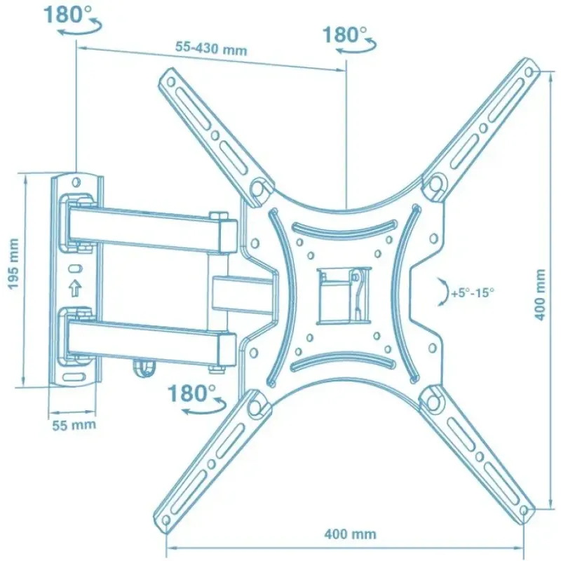 Кронштейн Walfix  R-383B