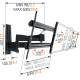 VOGELS Wall 3350 Black
