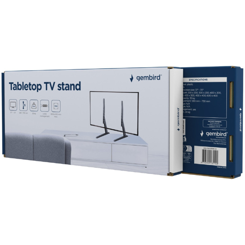 Кронштейн Gembird TVS-D70F-01