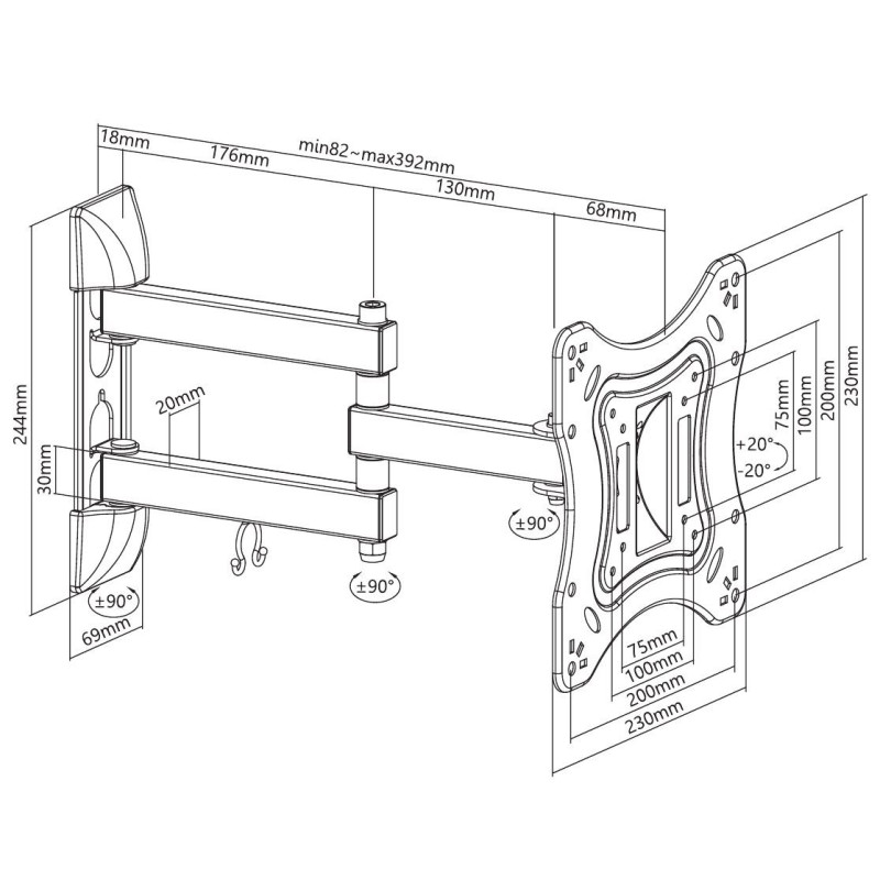 SATELIT 19-43PIVOT200A