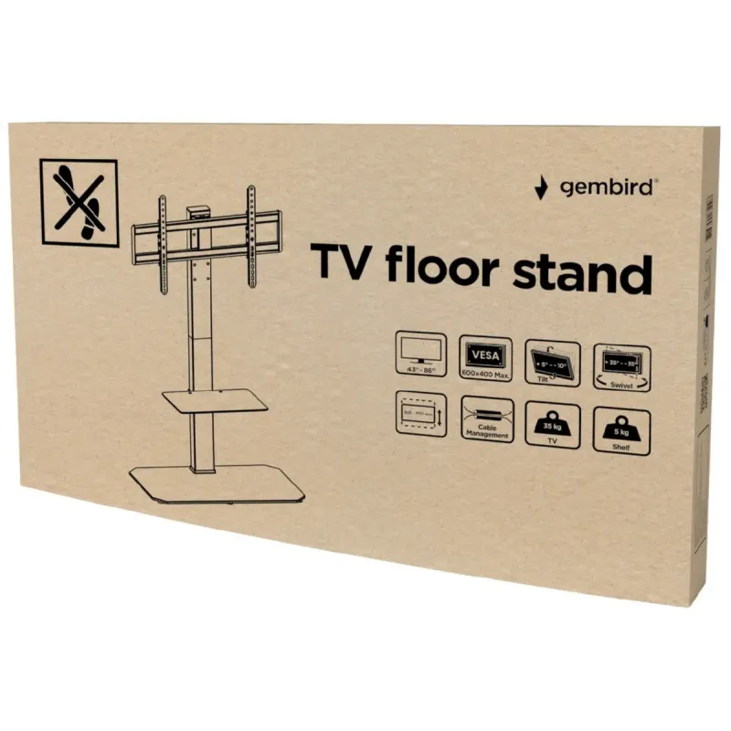 Кронштейн Gembird TVS-86ST-01