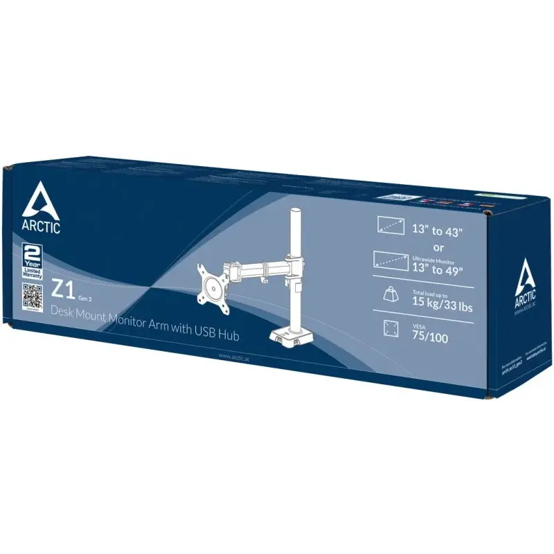 Кронштейн Arctic Z1 Gen.3 13"-43" Black (AEMNT00052A)