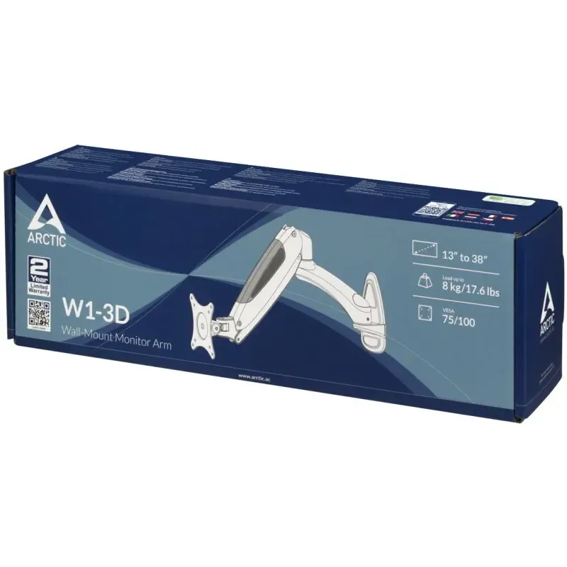 Кронштейн Arctic W1-3D - Black (AEMNT00032A)