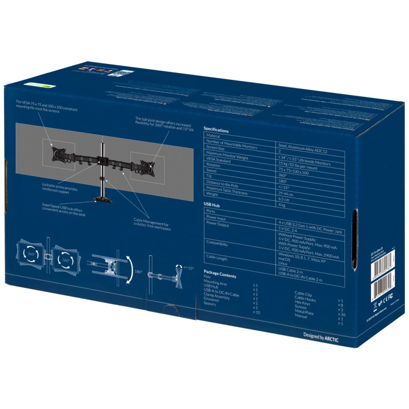 Кронштейн Arctic Z2 Pro Gen.3 34