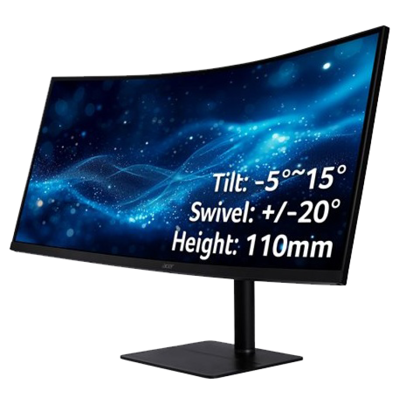 Монитор Acer CZ342CURJ0bmiphuzx Black (UM.CC2EE.001)