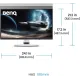 Монитор BenQ EX271UZ White (9H.LP2LA.TBE)