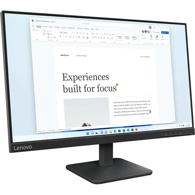 Монітор Lenovo L24-4e (68C2KAC1UA)
