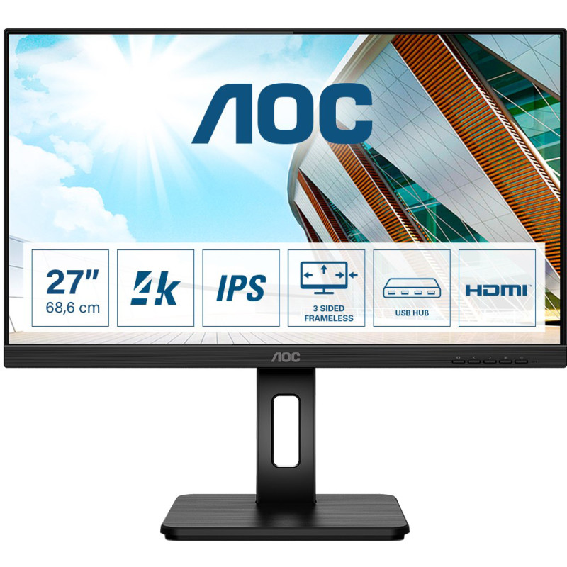 Монитор AOC U27P2 Black