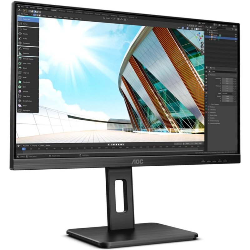 Монитор AOC U27P2 Black
