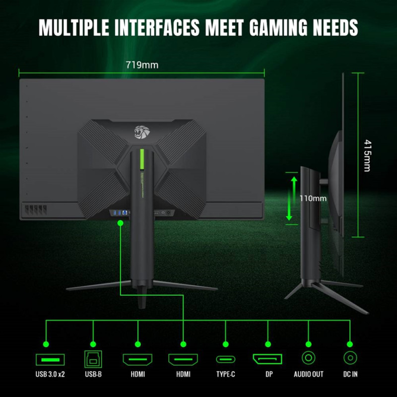 Монитор GAMEMAX GMX32UCDM