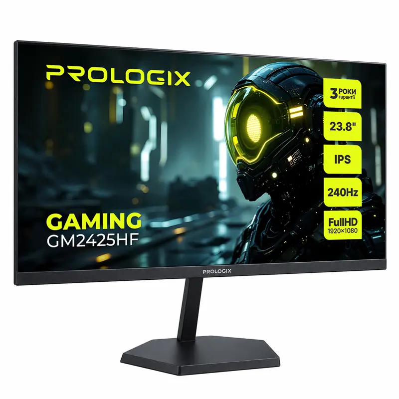Монитор Prologix Gaming 23.8" GM2425HF IPS Black 240Hz