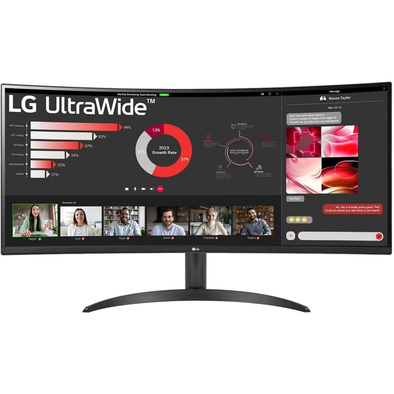 LG UltraWide 34WR50QC-B