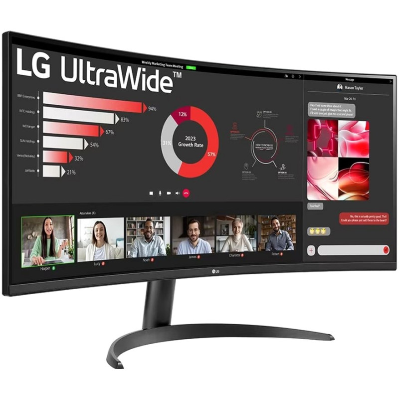 LG UltraWide 34WR50QC-B