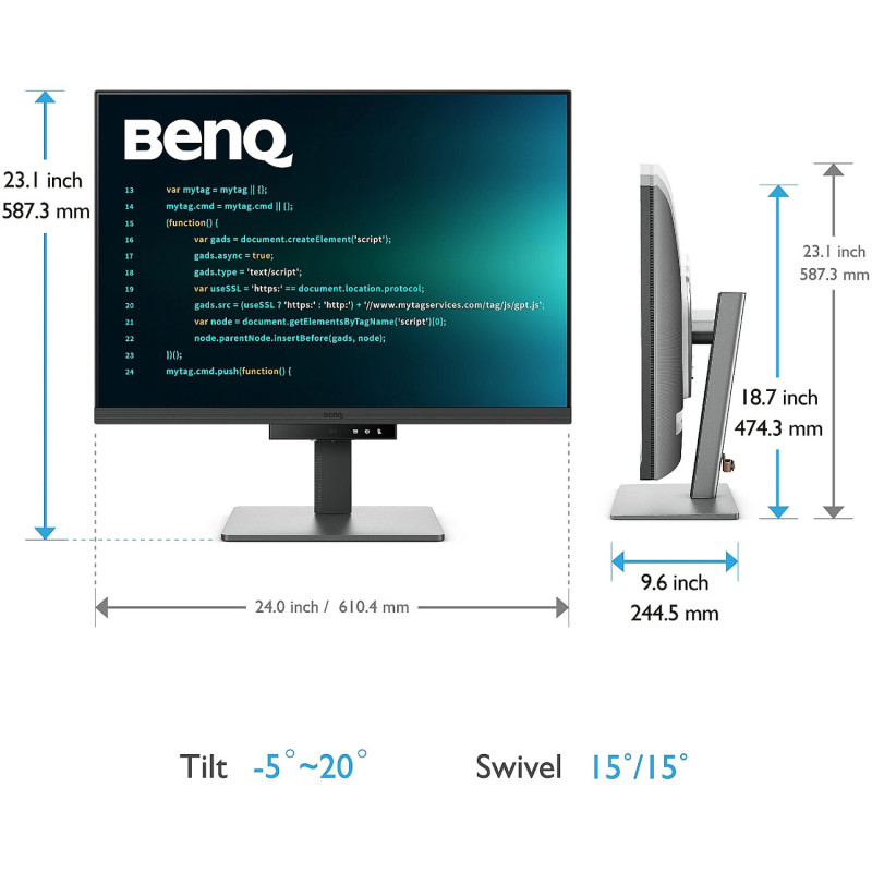 Монітор BenQ RD280UA (9H.LM1LJ.TBE)