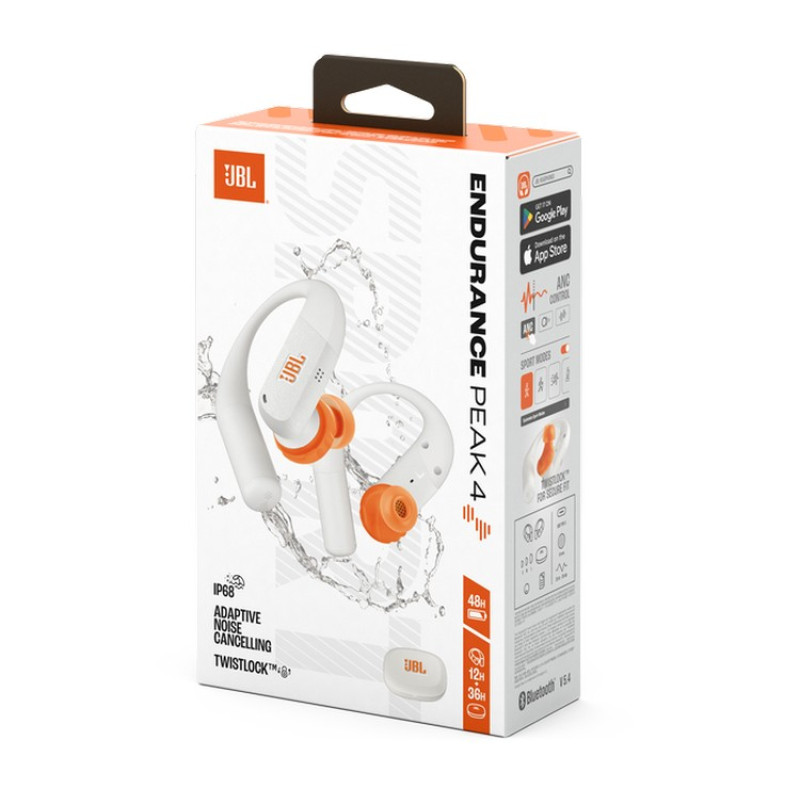 Навушники JBL Endurance Peak 4 White (JBLENDUPEAK4WHT)