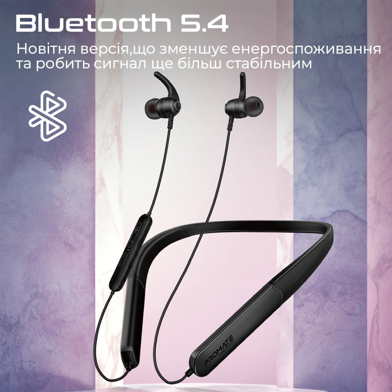 Наушники Promate Leap-200H Black