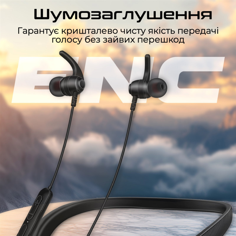Наушники Promate Leap-200H Black