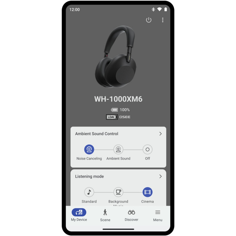 Наушники Sony WH-1000XM6 Platinum Silver (WH1000XM6S.CE7)