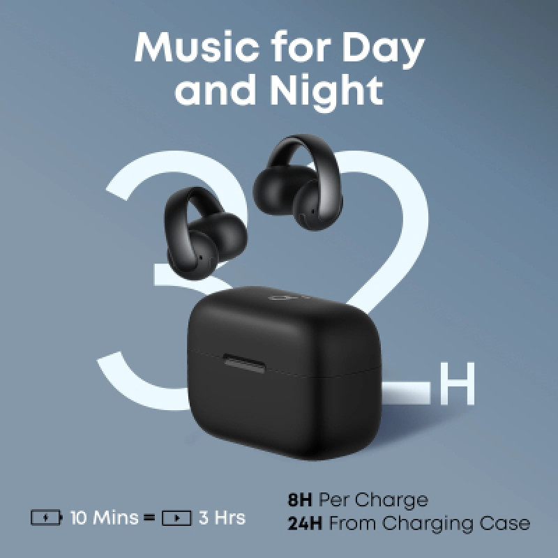 Наушники Anker SoundСore AeroClip Black (A3388G11)