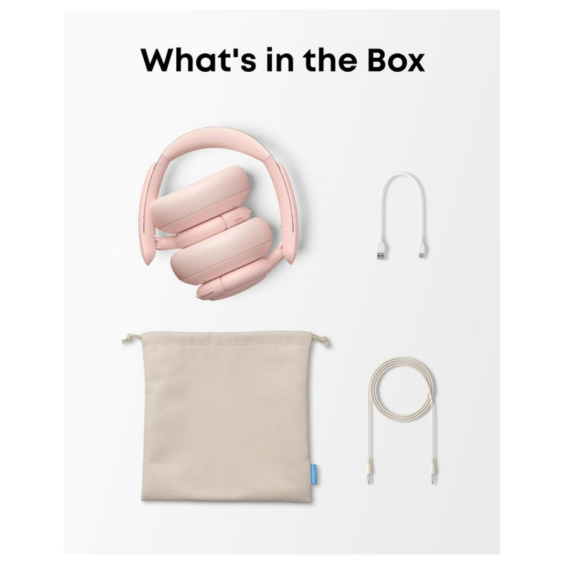 Навушники Anker SoundCore Life Q30 v2 Sakura Pink (A3028353)