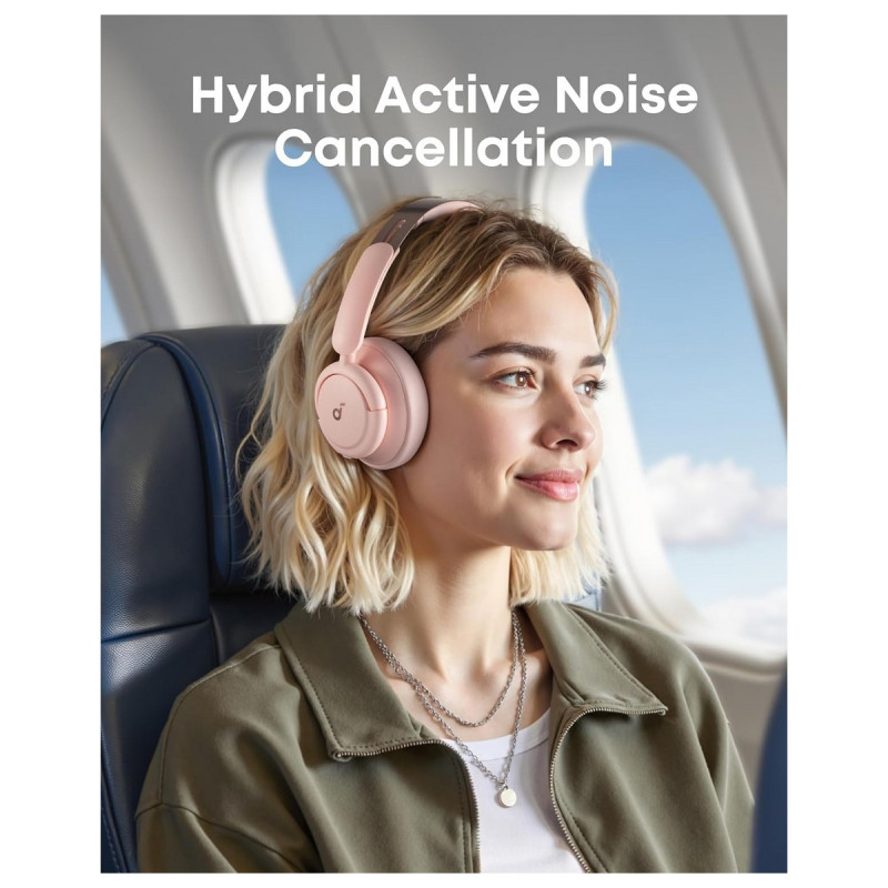 Навушники Anker SoundCore Life Q30 v2 Sakura Pink (A3028353)