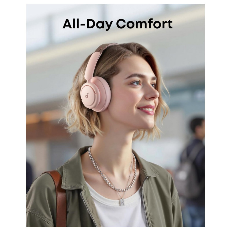 Навушники Anker SoundCore Life Q30 v2 Sakura Pink (A3028353)