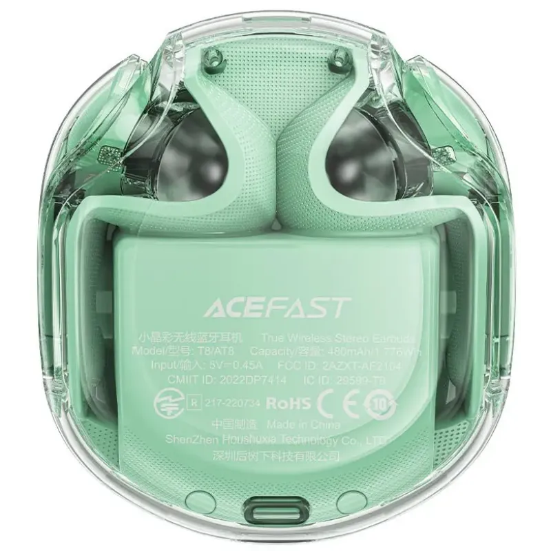 Наушники Acefast T8 Mint Green (AFT8MG) (6974316282259)