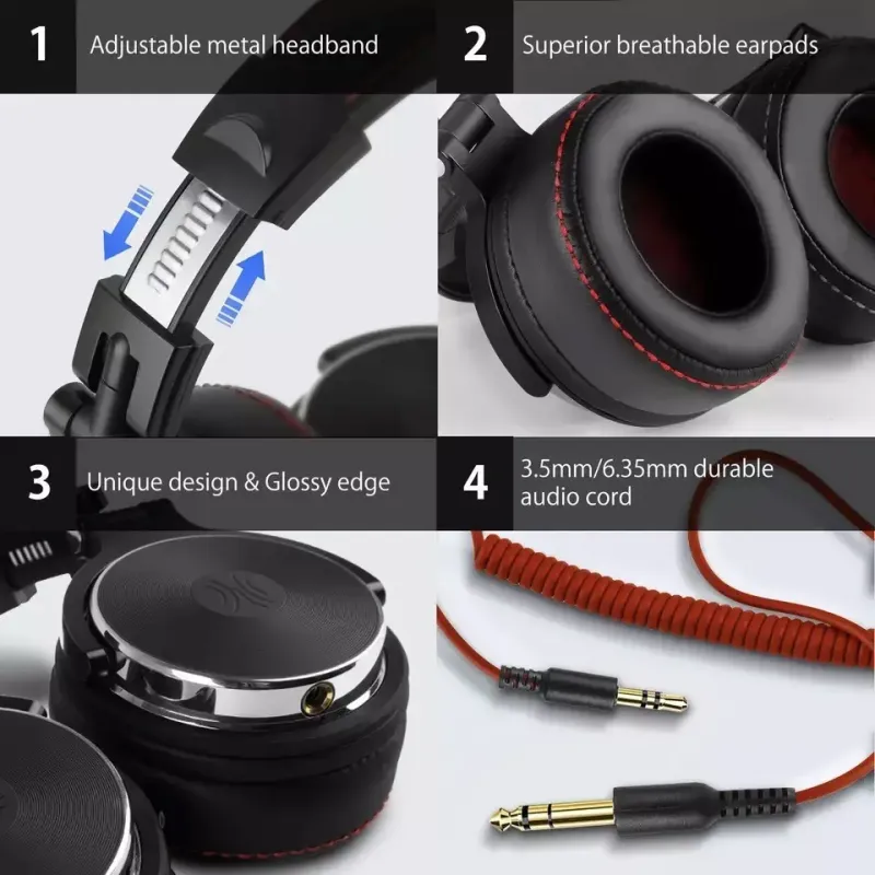 Наушники OneOdio Pro 10 Black