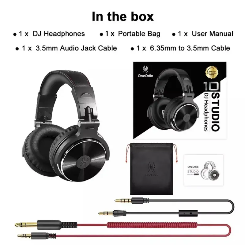 Наушники OneOdio Pro 10 Black