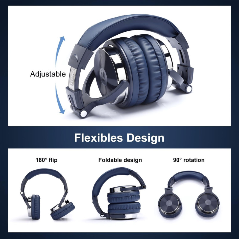 Навушники OneOdio Pro 10 Deep Blue