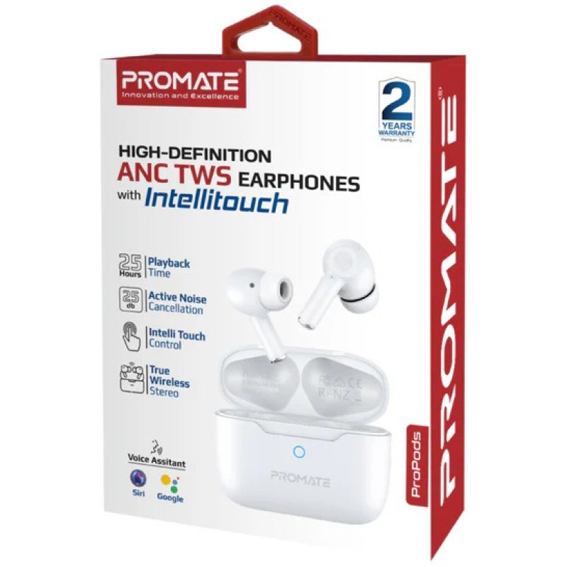 Promate ProPods White (propods.white)