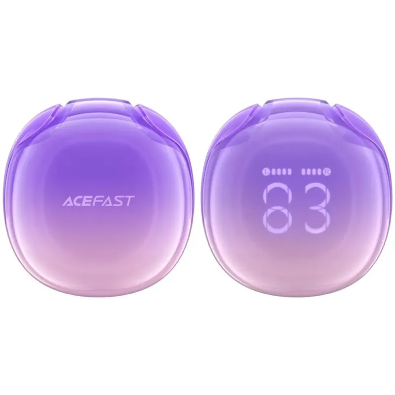 Наушники Acefast T9 Crystal Grape Purple (6974316282563)