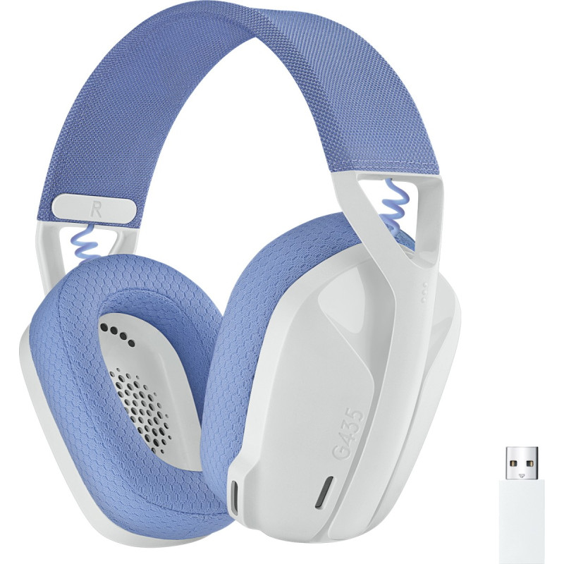 Наушники Logitech G435 LIGHTSPEED White (981-001074)