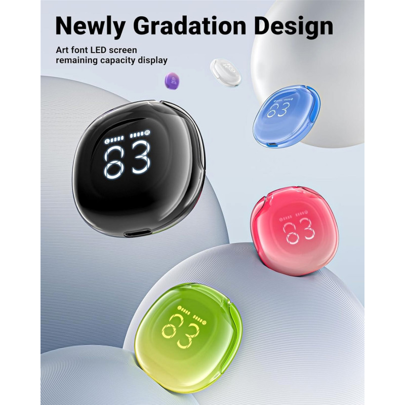 Наушники Acefast T9 Crystal Black (6974316282570)