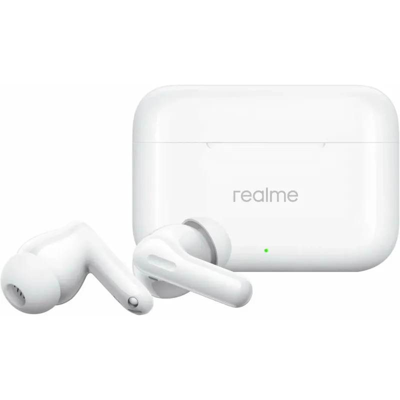 Навушники Realme Buds T200 Snowy White