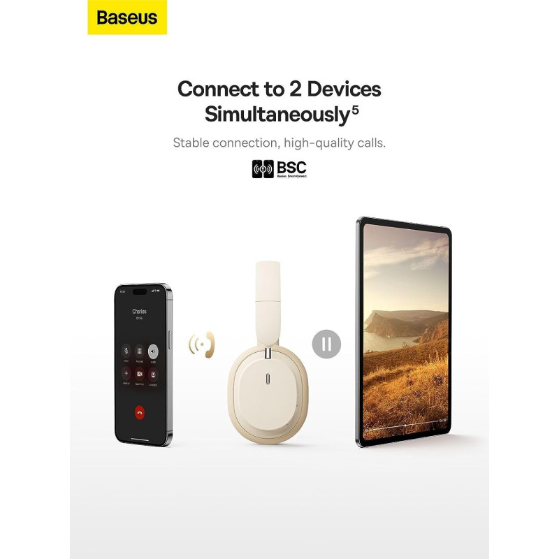 Наушники Baseus Bowie D05 Grey (NGTD020213)