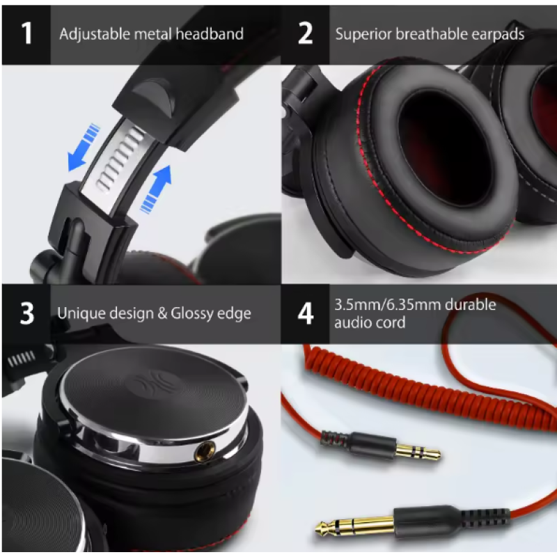 Навушники OneOdio Pro 50 Black