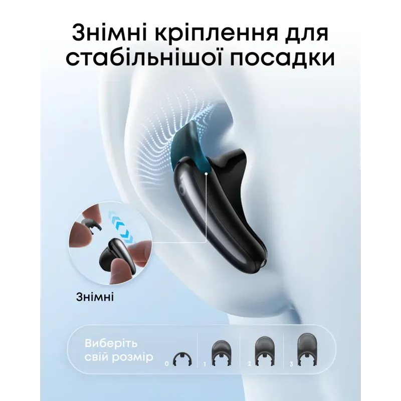 Навушники Анкер SoundCore Liberty Buds Black (D1200G11)