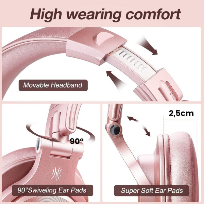 Наушники OneOdio A70 Rose Gold