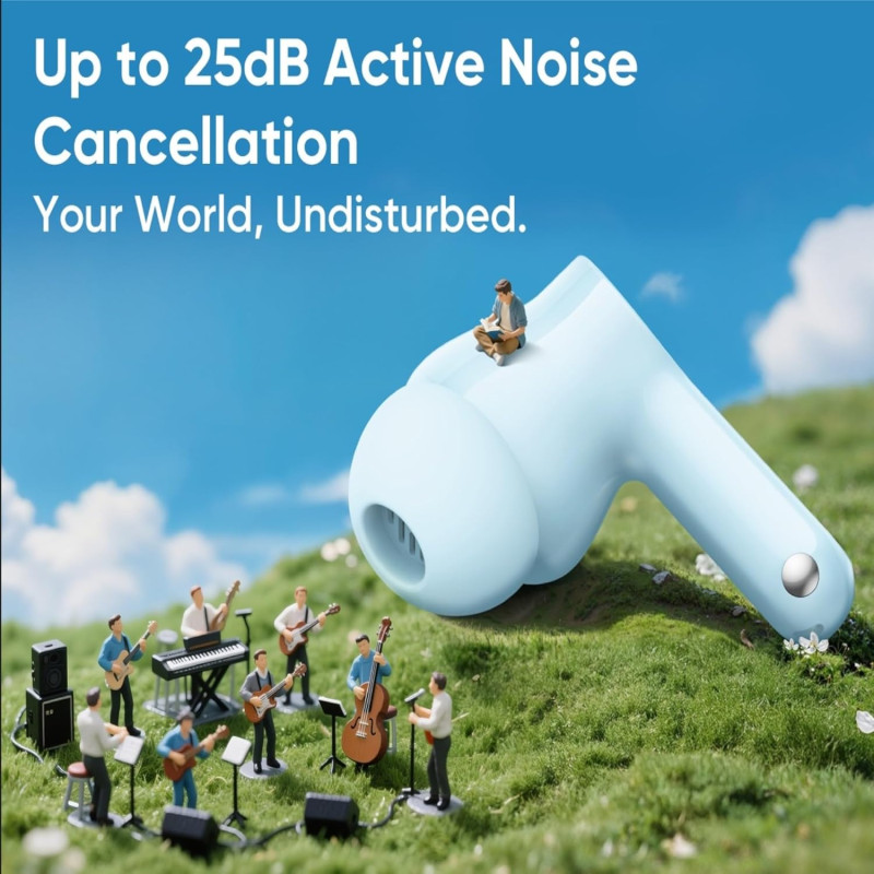 Навушники Realme Buds T200X Blue