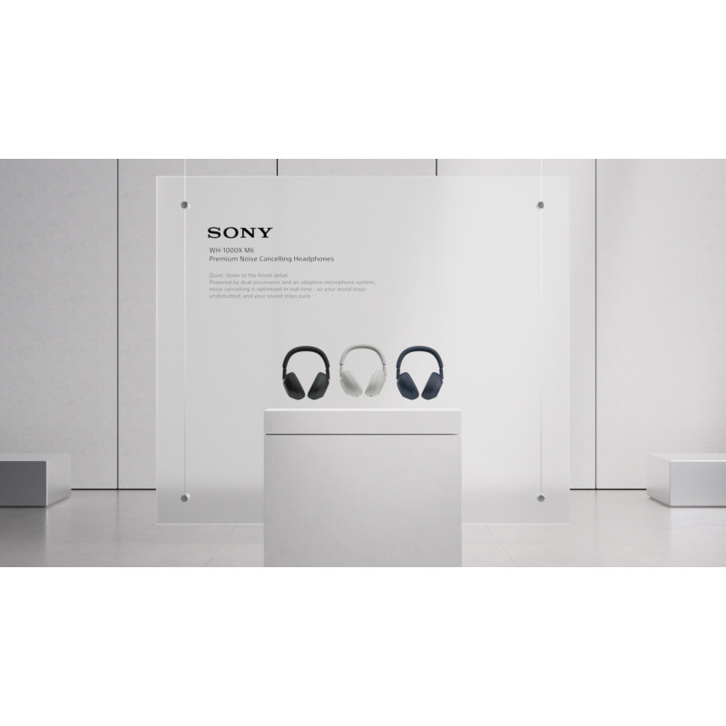 Наушники Sony WH-1000XM6 (WH1000XM6L.E) Blue