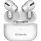 Defender Twins 636 WhiteTWS Pro Bluetooth (63636)