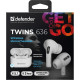 Defender Twins 636 WhiteTWS Pro Bluetooth (63636)